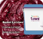 无添加糖的巴西莓冰沙与瓜拉那 - 3.6升桶