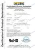 ROHS Certificate